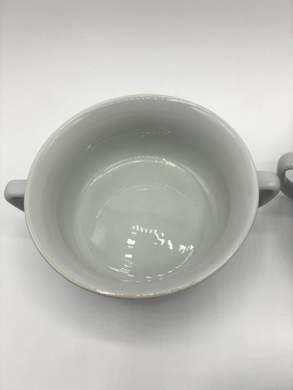 Williams-Sonoma Essential White Cream Soup Bowls Williams Sonoma Chowder Bowls - Picture 3 of 10